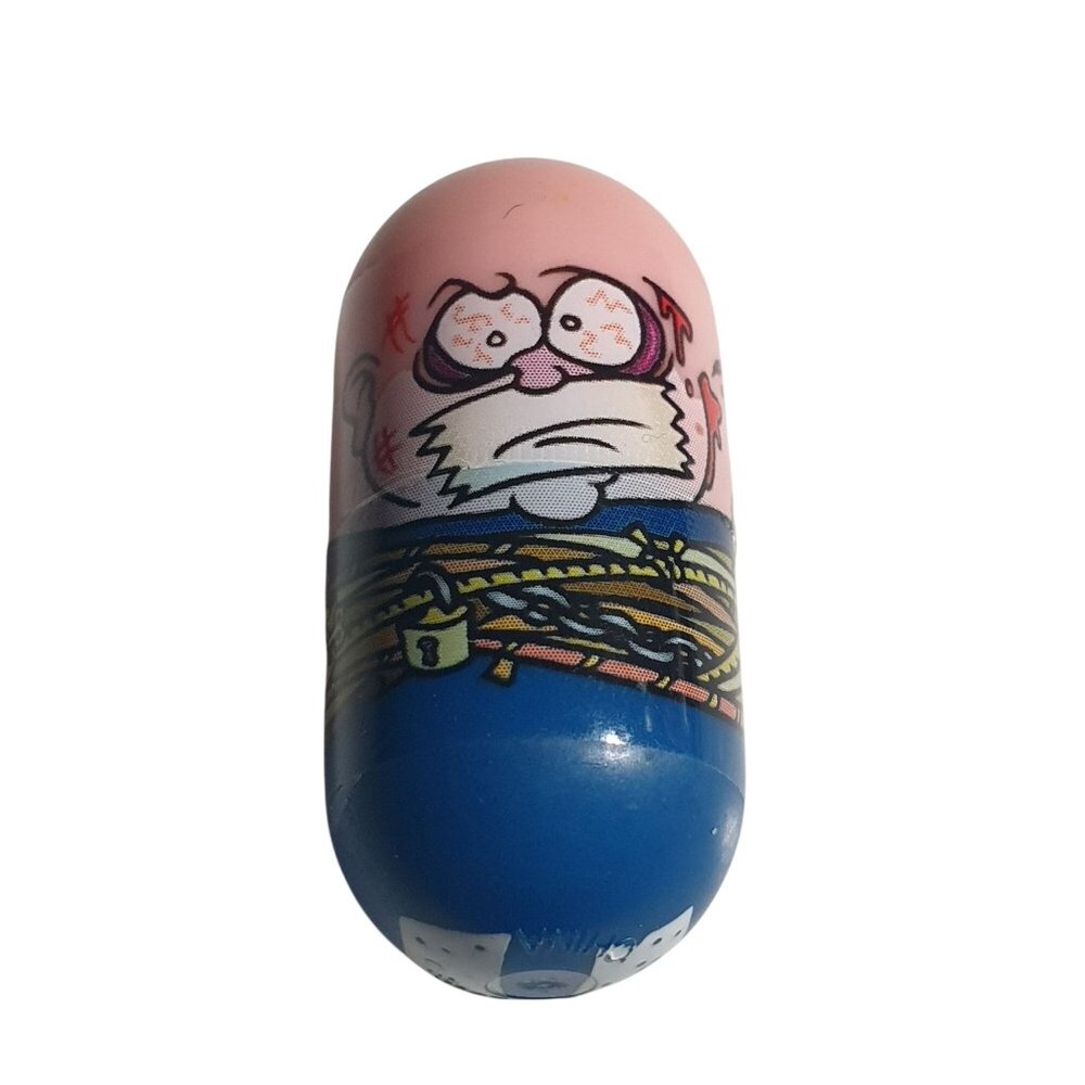 Mighty Beanz 150 Kidnapped Bean Collectible Capsule Toy Character Pink Blue